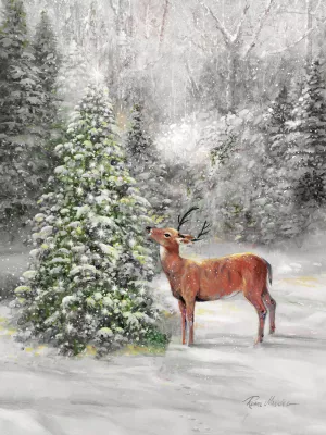 Winter Wonder Oil Painting by Ruane Manning - Bestsellers