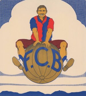 F.C.B. by Rudolf Durrwang Oil Painting
