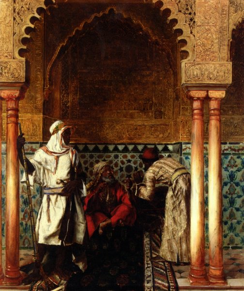 Main Product Photo of Der Weise Painting by Rudolph Ernst