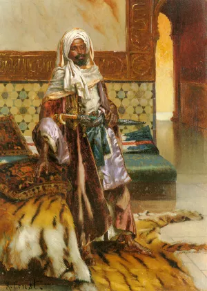 The Arab Prince by Rudolph Ernst Oil Painting