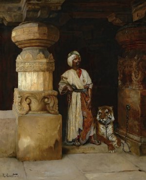 The Palace Guard by Rudolf Ernst Oil Painting