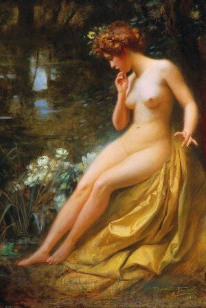 The Frog King by Rudolf Fuchs Oil Painting
