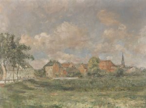Ansicht von Wedel by Rudolf Hockner Oil Painting