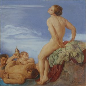The Four Seasons: Summer by Rudolf Jettmar Oil Painting