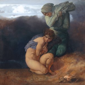 The Four Seasons: Winter by Rudolf Jettmar Oil Painting