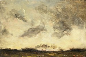 Evening Sun by Rudolf Jurriaan Stephanus Haak Oil Painting