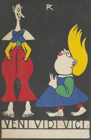 Veni Vidi Vici by Rudolf Kalvach Oil Painting