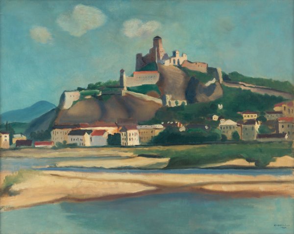 Main Product Photo of Trencin  Painting by Rudolf Kremlicka