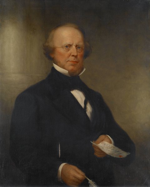 Main Product Photo of The Honorable Roger Sherman Baldwin  Painting by Rufus Wright