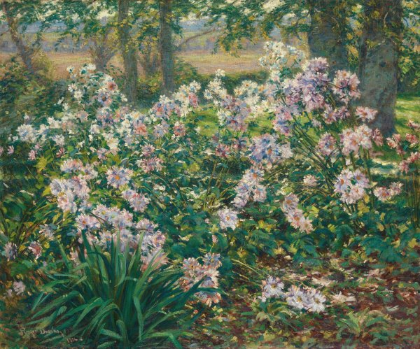 Windflowers  by Ruger Donoho - Hand-Painted Oil Painting Reproduction