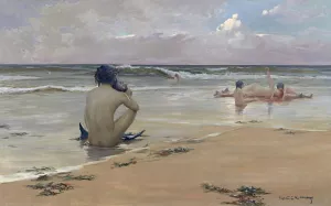 Sea Idyll by Rupert Bunny Oil Painting