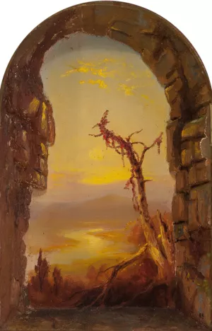 A Glimpse of the Juniata from Sideling Hill by Russell Smith A Glimpse of the Juniata from Sideling Hill by Russell Smith Oil Painting