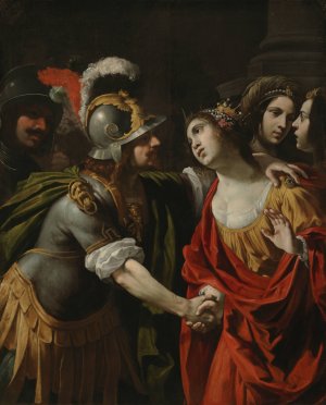 Dido and Aeneas by Rutilio Manetti Oil Painting