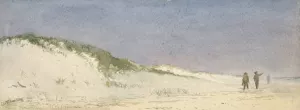 Beach, East Hampton by S.G. Mccutcheon Oil Painting