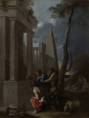 Et in Arcadia Ego by Sebastien Bourdon Oil Painting