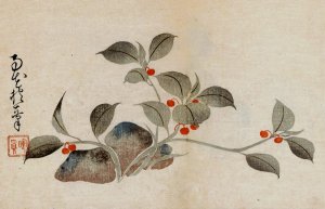 Sakai Hoitsu gajo, Pl.02 by Sakai Hoitsu Oil Painting