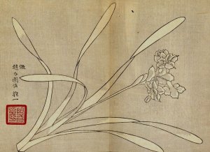 Sakai Hoitsu gajo, Pl.10 by Sakai Hoitsu Oil Painting