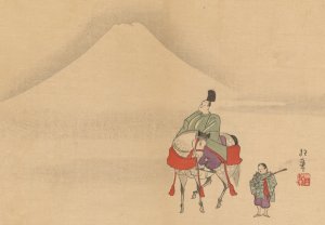 Sakai Hoitsu gajo, Pl.22 by Sakai Hoitsu Oil Painting