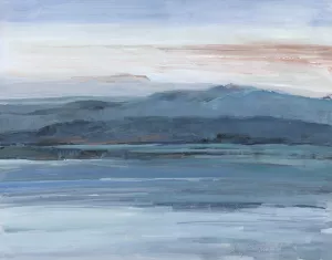 Across The Lake by Sally Swatland Oil Painting