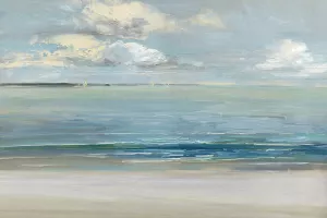 Across the Sound by Sally Swatland Oil Painting