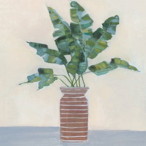 Banana Palm I by Sally Swatland Oil Painting