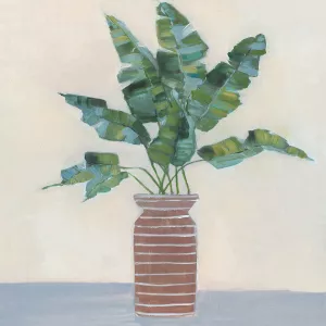 Banana Palm I by Sally Swatland Oil Painting