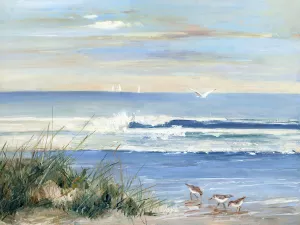 Beach Combers Oil Painting by Sally Swatland - Bestsellers