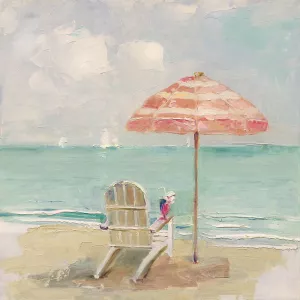 Beach Life I Oil Painting by Sally Swatland - Bestsellers