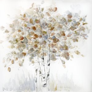 Birch Grove I by Sally Swatland Oil Painting