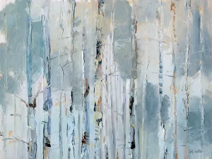 Birch Tree Sunrise by Sally Swatland Oil Painting