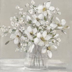 Blooming Magnolias by Sally Swatland Oil Painting