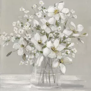 Blooming Magnolias by Sally Swatland Oil Painting