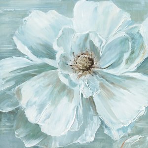 Blue Bloomin' Beauty I by Sally Swatland Oil Painting