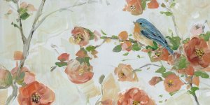 Bluebird Spring Day II by Sally Swatland Oil Painting