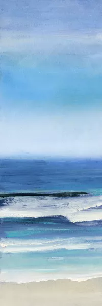Breaking Waves I Oil Painting by Sally Swatland - Contemporary