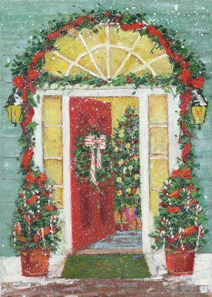 Candy Cane Adorned Oil Painting by Sally Swatland - Bestsellers