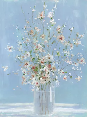 Cherry Blossom Arrangement by Sally Swatland Oil Painting