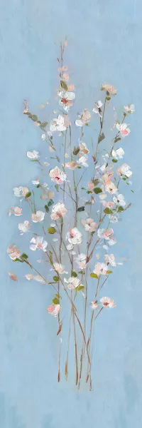 Cherry Blossom Spray I by Sally Swatland Oil Painting