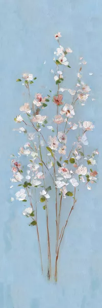 Cherry Blossom Spray II by Sally Swatland Oil Painting