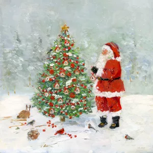 Christmas Sanctuary by Sally Swatland Oil Painting
