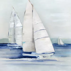 Close Sail I by Sally Swatland Oil Painting