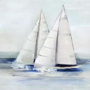 Close Sail II by Sally Swatland Oil Painting