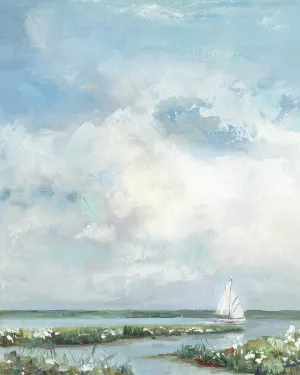 Coastal Clouds III by Sally Swatland Oil Painting