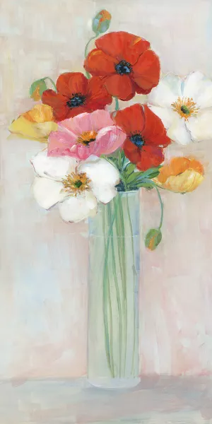 Confetti Poppy II by Sally Swatland Oil Painting