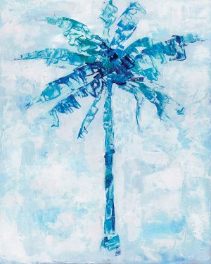 Cool Palm II by Sally Swatland Oil Painting