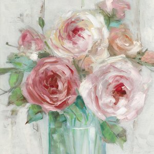 Cottage Bouquet by Sally Swatland Oil Painting