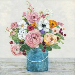 Cottage Garden II by Sally Swatland Oil Painting