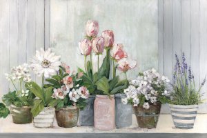 Cottage Grown by Sally Swatland Oil Painting