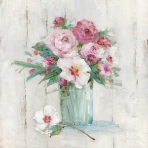 Cottage Sweet Bouquet II by Sally Swatland Oil Painting