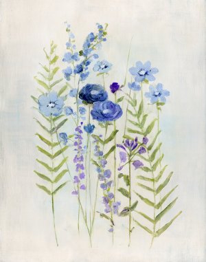 Cottage Wildflowers I by Sally Swatland Oil Painting